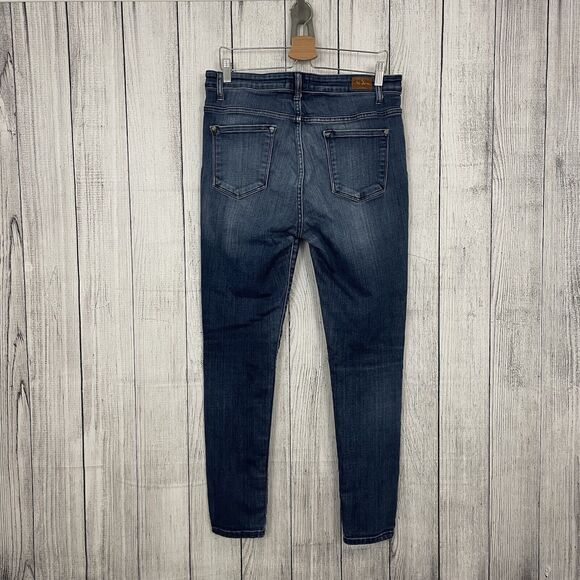 Judy Blue Women's 15 / 29 Dark Wash Mid-Rise Skinny Fit Denim Jeans JB82132DK - Picture 10 of 10